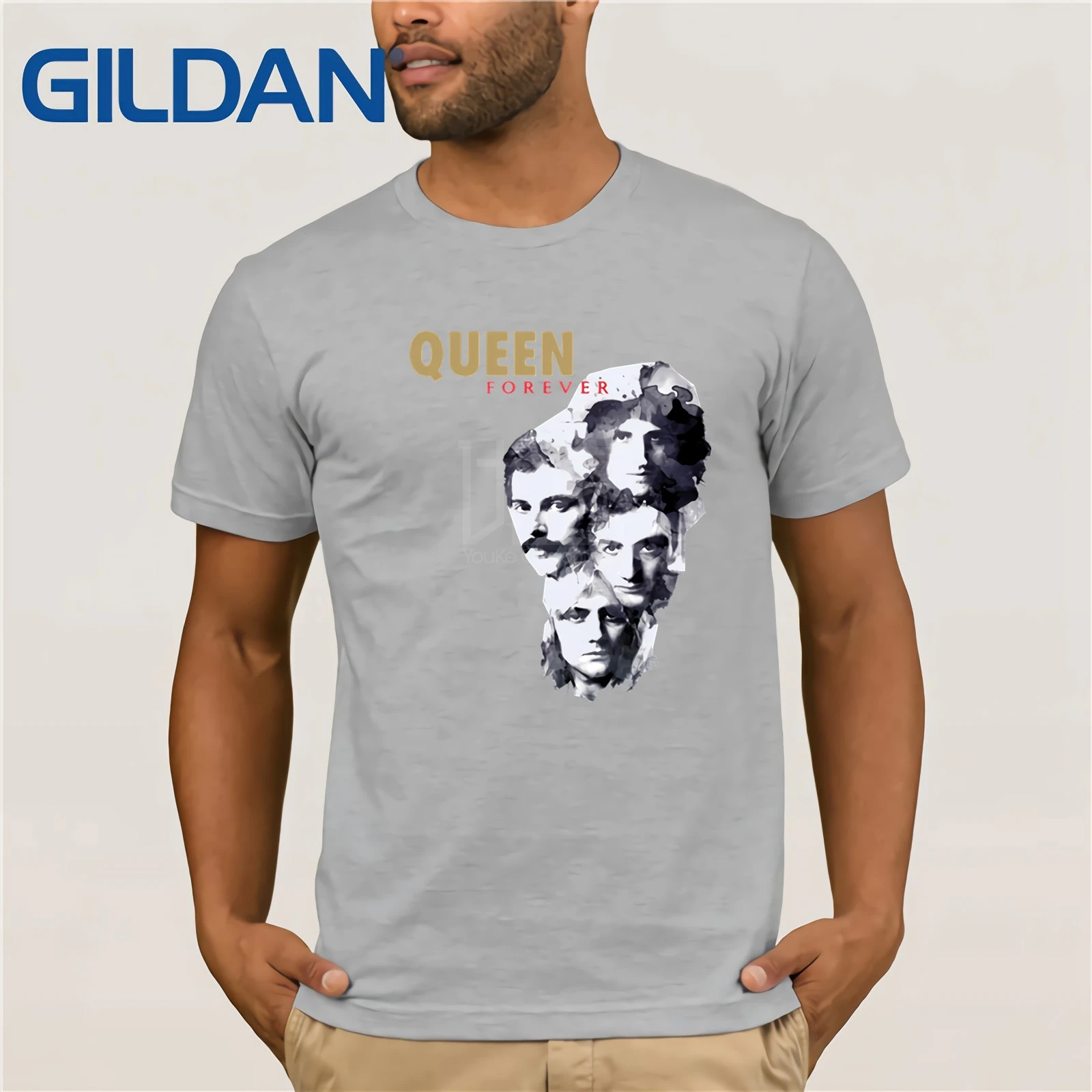 Men Women Print FREDDIE MERCURY T shirt O Neck Short sleeves Summer Heavy Rock top100|Футболки| |