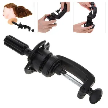 

Hairdressers Salon Styling Tools Adjustable Head Wig Holder Stand Desk Table Clamp For Mannequin Head Hair Training Model