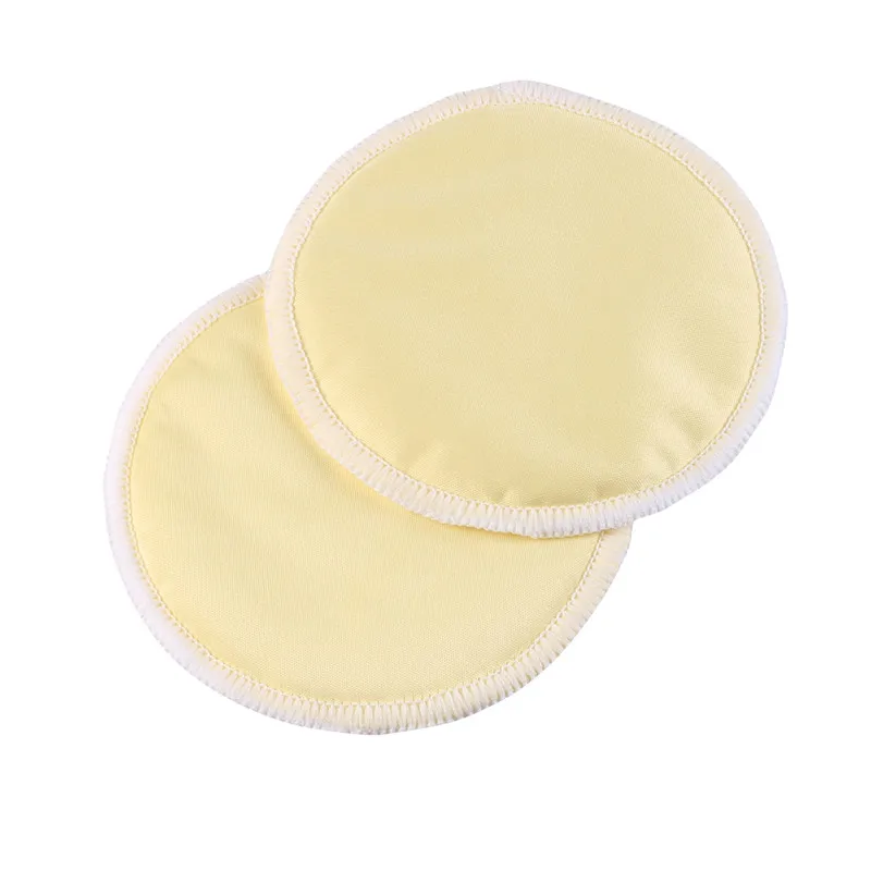 12cm Round SS07 2 шт многоразовые подушечки для груди для беременных женщин Грудное вскармливание Водонепроницаемый моющийся большой впитывающий бамбуковый Уход за ногами - Цвет: 12cm Round SS07