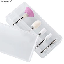 5 шт. Набор сверл для маникюра Electri, пилка для полировки, шлифовальная Шлифовальная головка, наконечники, машинка для маникюра, инструмент для полировки, набор