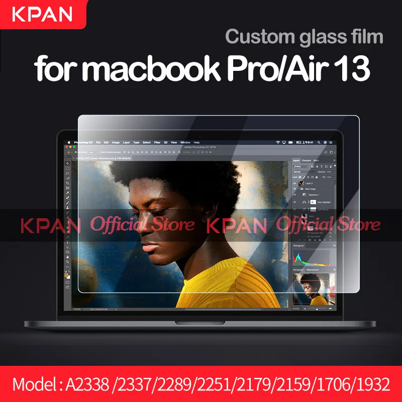KPAN Macbook Screen Protector HD Flexible Glass Film air Pro 13 2020 M1 Chip A2337 2338 2289 2251 2179 2159 1989 1932 1706 1708