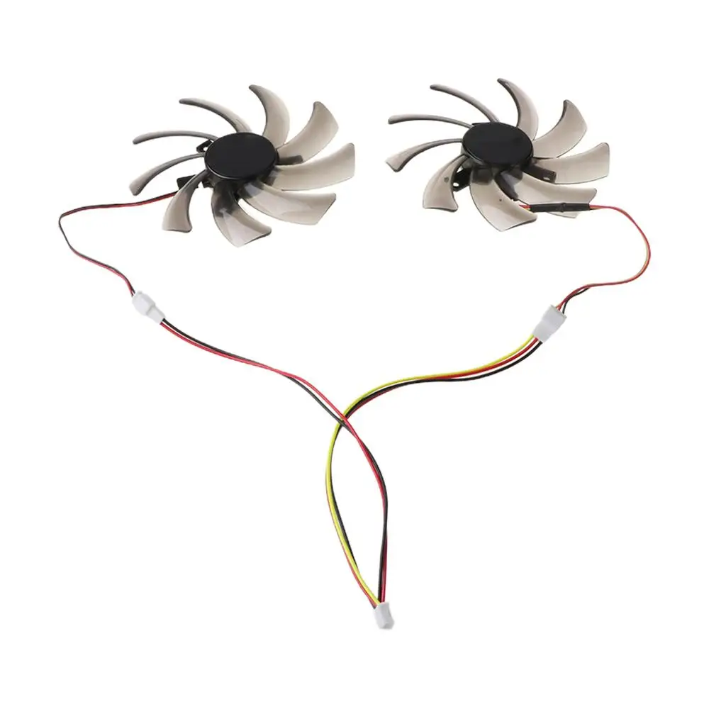 2Pcs 95MM T129215SM 3Pin Cooler Fan Replacement For Gigabyte 7850 Radon R9 270 35EA | Компьютеры и офис