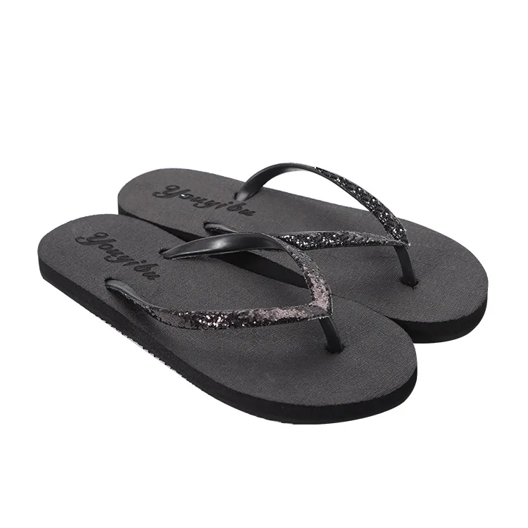 black glitter