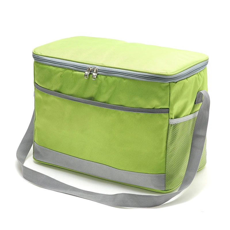 green 25L Новая вместительная герметичная коробка для завтрака Портативная сумка-холодильник для завтраков S66 - Цвет: green 25L