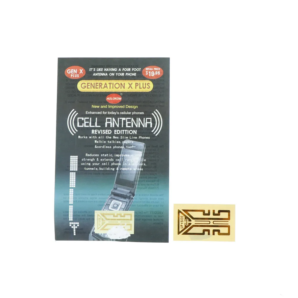 5pcs Outdoor Cell Phone Mobile Phone Signal Enhancement For Gen X Antenna Booster Improve Stickers Camping Tools