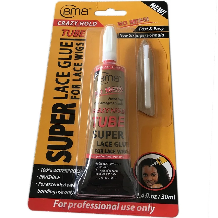 BMB Super Lace Glue Adhesive Tube & Citrus Glue Remover For Lace Wigs