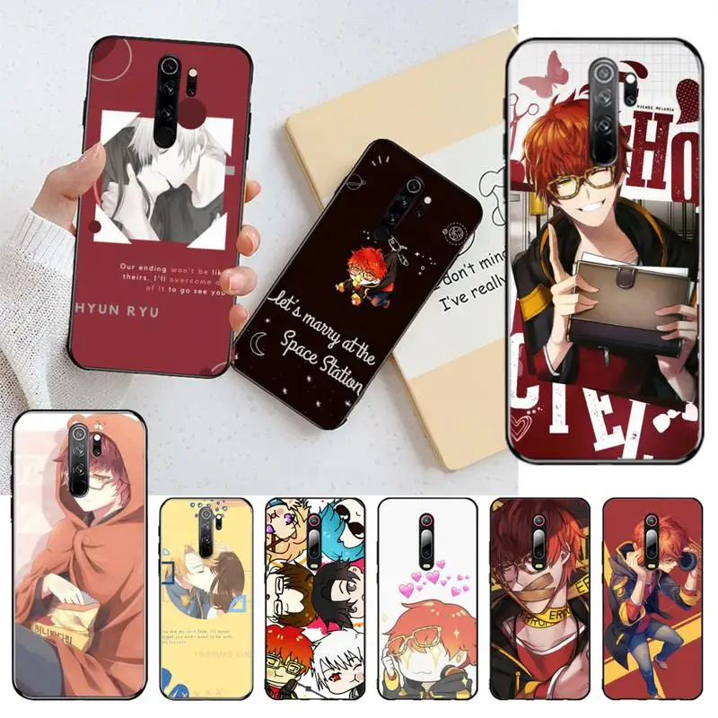 CUTEWANAN Mystic Messenger 707 Bling Cute чехол для телефона Redmi Note 8 8A 8T 7 6 6A 5 5A 4 4X 4A Go Pro | Мобильные