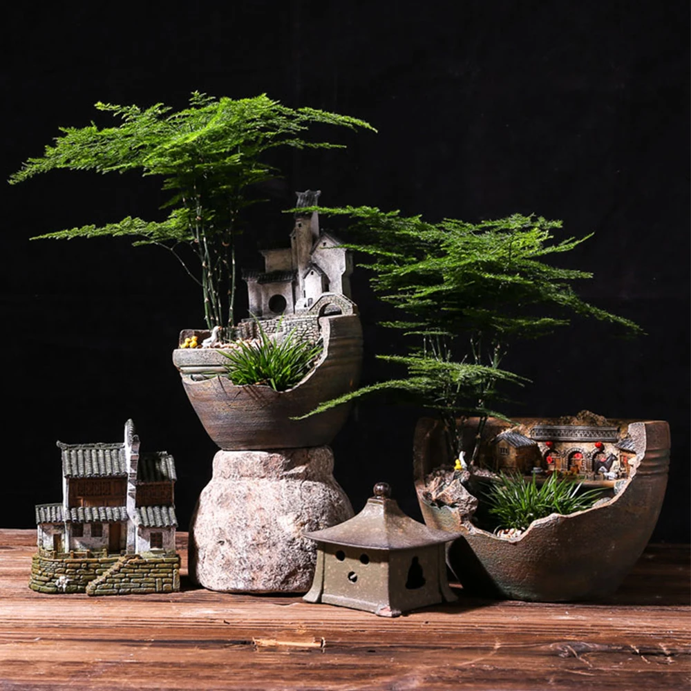 ruyi-1986花瓶盆栽スタンド新中国スタイル木製盆栽ラック、屋内リビングルーム植物ディスプレイ台座用二層植物棚 盆栽ディスプレイテーブル  ヴィンテージ 透かし彫り 盆栽スタンド、家庭用リビングルーム レッドウッドフラワースタンドポットスタンド WANGHAI-666 盆栽 ... GLigeT 盆栽ベース 円形彫刻盆栽ベース アシッドブランチ 木製ディスプレイスタンド 花瓶魚飼育槽ティーポット用 中国製ディスプ