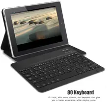 10," Тонкий Беспроводной клавиатура Bluetooth 3,0 для Android/IOS/WIN/iPad/iPhone 6/7/8 Plus/Pad Bluetooth клавиатура