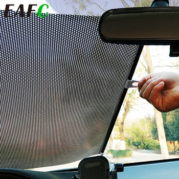 

Car Sunshade Curtain Rear Side Window Front Back Windshield Sun Block Blinks Black Cover Suction Cup Universal Cars Accessories