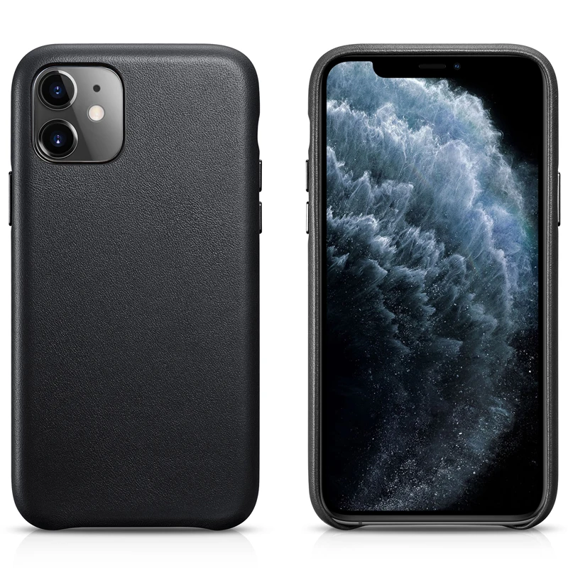 Чехол из натуральной воловьей кожи для iPhone 11 Оригинальный чехол офиса iPhone11 Pro