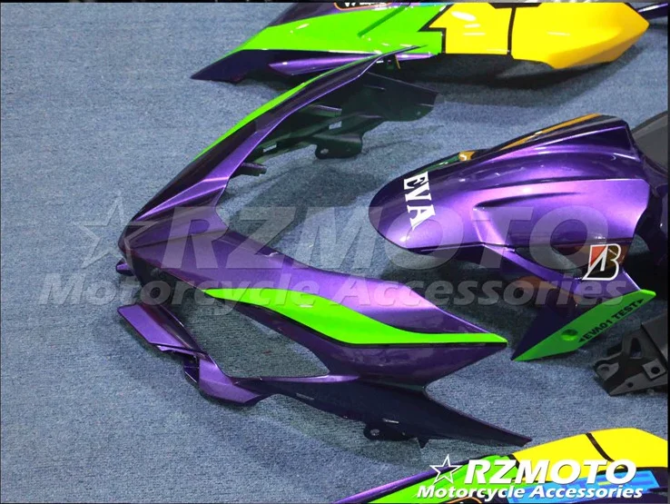 Лакированные мотоциклетные Обтекатели части для kawasaki Ninja400 EX400 все виды цветов № 3010