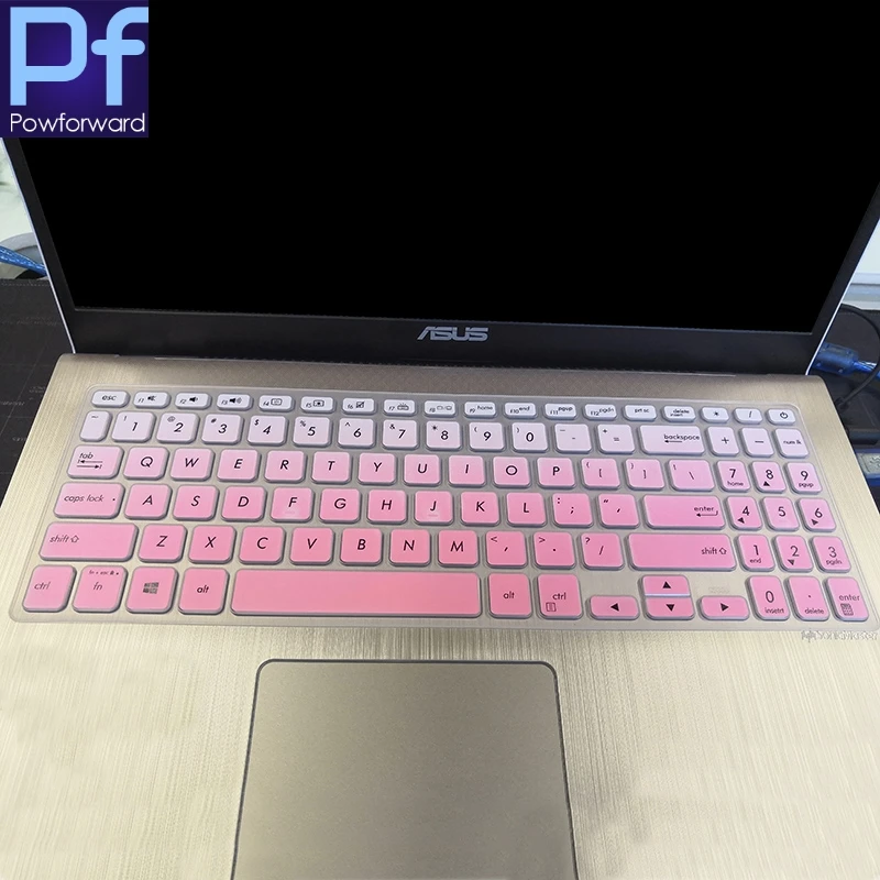 Для Asus Vivobook 15 F512FA F512DA F512F F512 A512 A512FJ A512F X512F FA DA 15,6 дюйма Силиконовая клавиатура для ноутбука кожного покрова