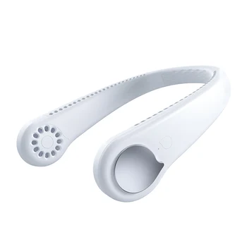 

2020 Mini USB Portable Fan Neck With Rechargeable Battery Ultra Quiet Wind Wearable Fan handheld Air Cooler Conditioner for Room