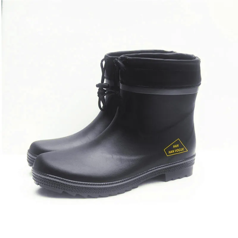 low rise rain boots