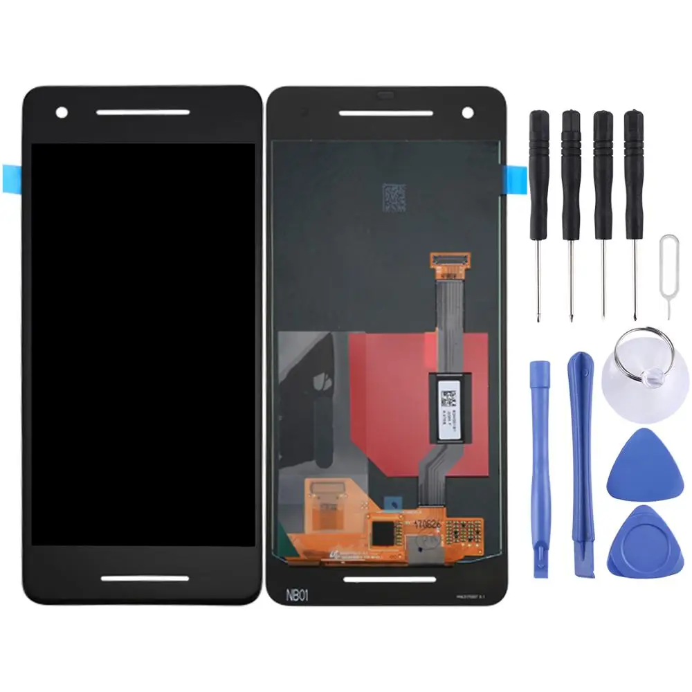 ЖК-экран и дигитайзер в сборе для Google Pixel 2 (черный) | Мобильные телефоны аксессуары