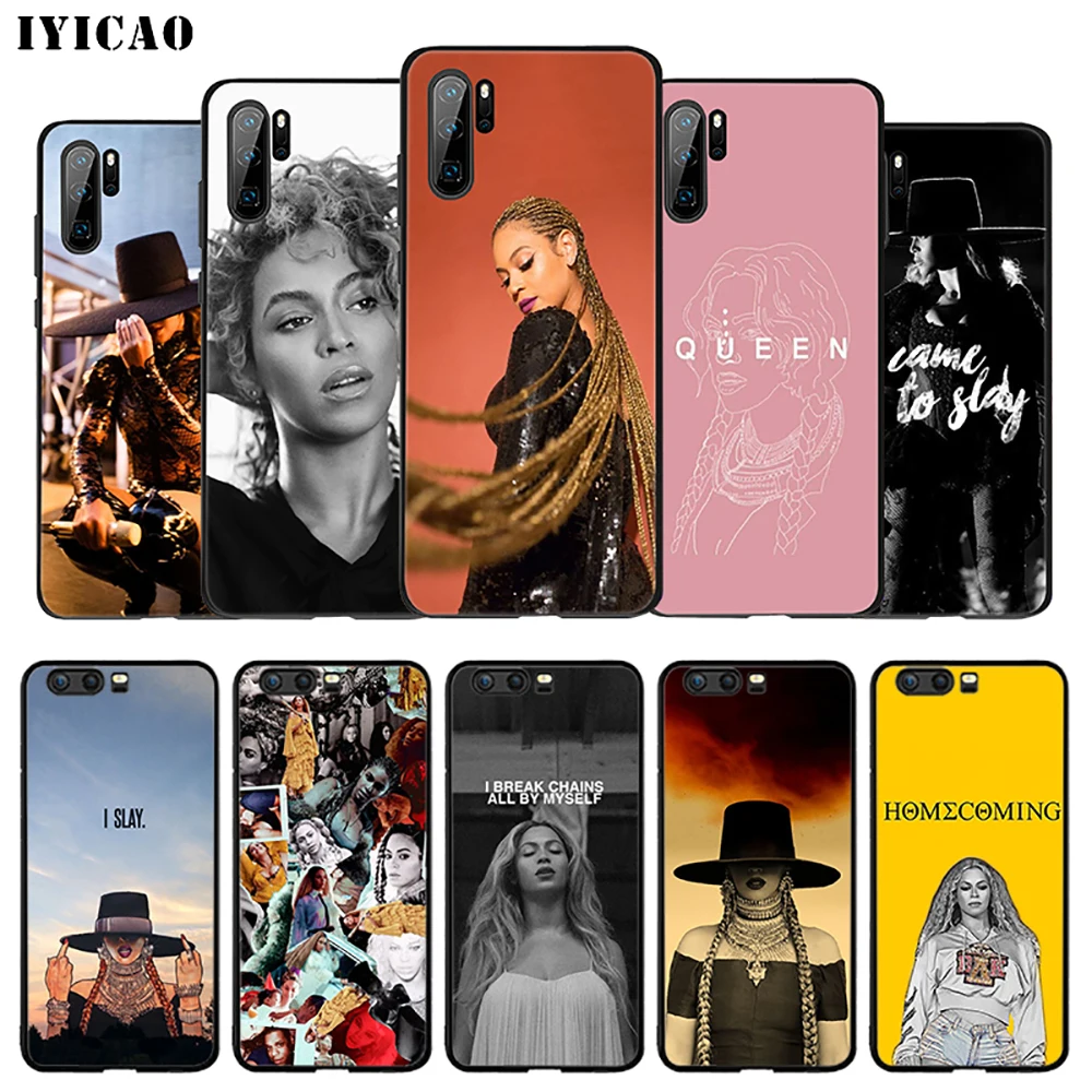 IYICAO в стиле Бейонсе Singer мягкий чехол для huawei P30 P20 P10 P9 P8 P Smart Z плюс 2019 Lite рro 2018 2017 2016