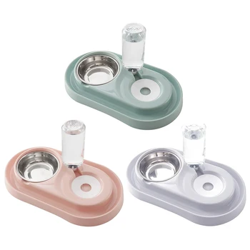 

Home Type Pet Automatic Feeder Dog Cat Drinking Bowl For Dog Water Drinking Cat Feeding Large Capacity Dispenser Pet Cat PetDog
