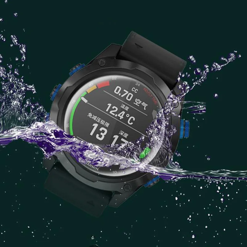 Garmin Descent Mk2 / MK2i 스마트 시계 화면 보호기 커버 보호용 5pcs 소프트 TPU 투명 보호 필름 Smartwatch 가드
