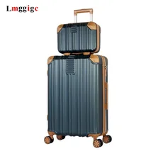 Женский чехол для путешествий 2" 24" дюймов, сумка для багажа с косметическим чехлом, чехол на колесиках