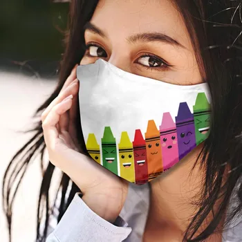 

Fashion Trend Dustproof Skin-friendly Washable Breathable Mask Anti-fog and anti-dust PM2.5 cotton Multicolor Adult General