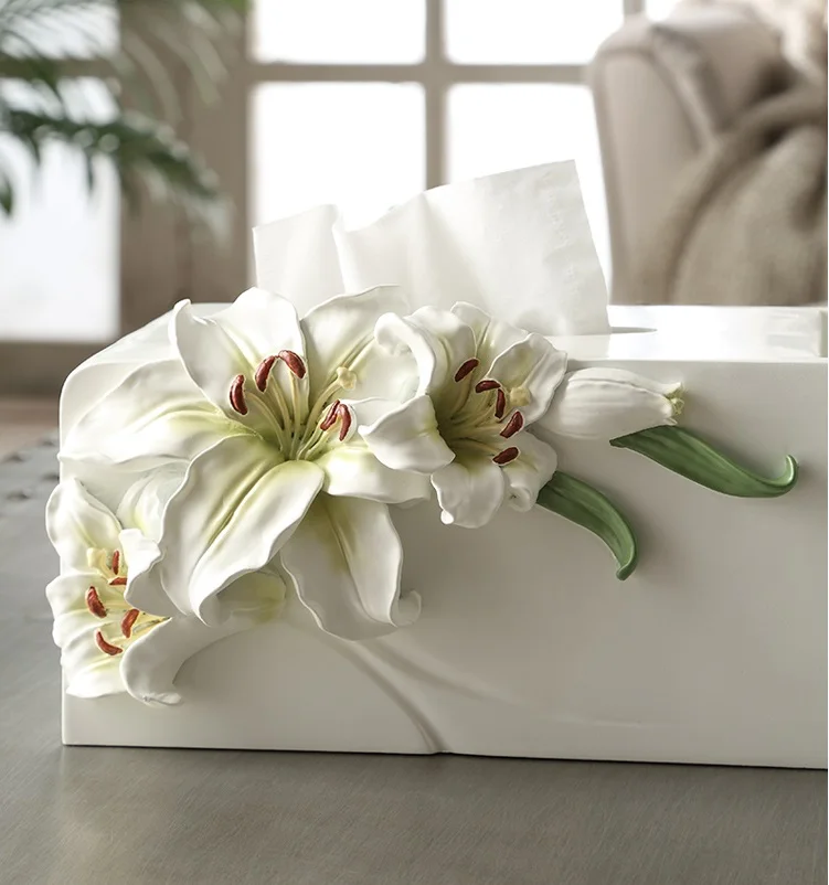 Oussirro 2019NEW в китайском стиле роскошная коробка для салфеток из полимера модный элегантный дом, гостинная настольное полотенце держатель для салфеток