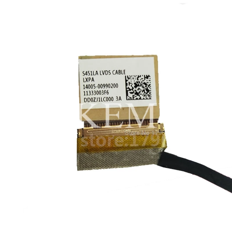Новый экран для ноутбука LVDS/LED/LCD видео гибкий кабель For Asus Vivobook S451 S451L S451LA S451LB S451LN
