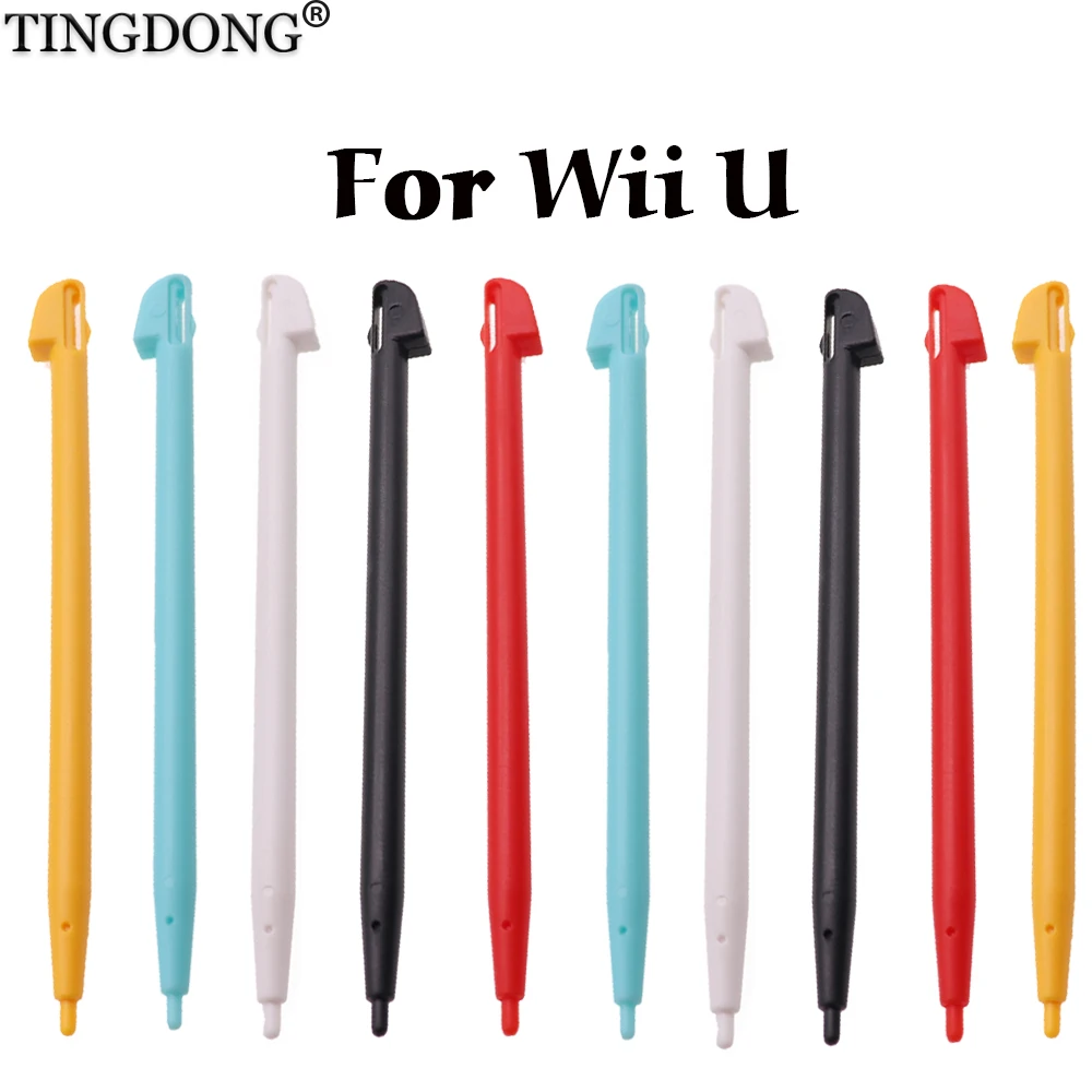 10Pcs Stylish Color Touch Stylus Pen for Nintendo Wii U WIIU GamePad