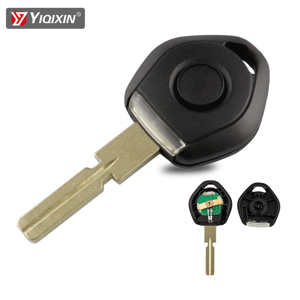 Remote Car Key Shell Replacement for BMW 3 5 7 Z3 E36 E34 E38 LED Light Transponder Key Case HU58 Blade