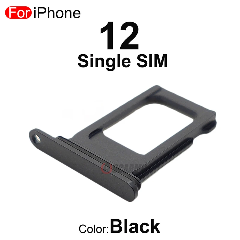 애플 아이폰 12 싱글 듀얼 SIM 카드 트레이 홀더 슬롯 서랍 교체 부품
