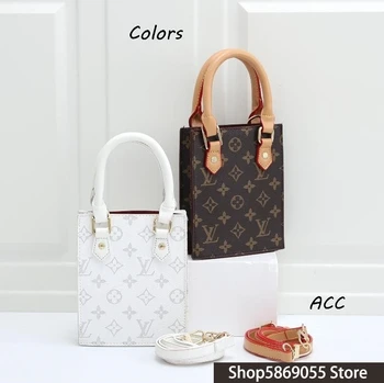 

Luxury Louis Vuitton LV- Leather Handbags Women Bags Designer Brand Women's Shoulder Bags Large Capacity Ladies Hand Bags L500
