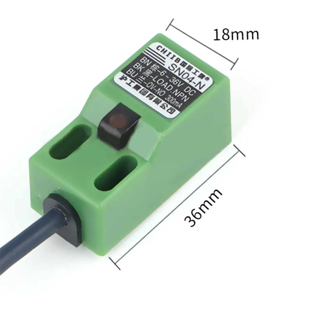DC6 30V SN04 N 4 мм датчик приближения NPN 3 Wire NO Индуктивный бесконтактный