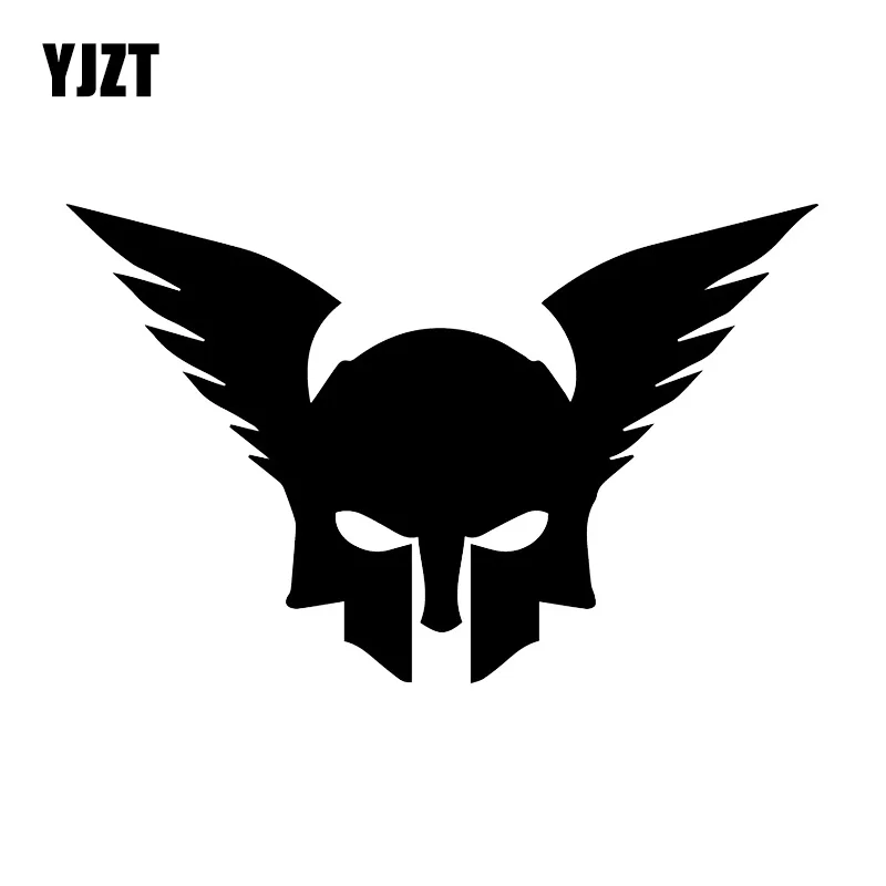 YJZT 16.9X10.8CM Ancient Helmet With Wings Vinyl Decal Car Trunk Window Stickers C25-0915 | Автомобили и мотоциклы
