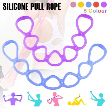 

Resistance Band Resistance Training Ring Home Fitness Equipment Arm Chest Exercise Ring Non-slip Elastic Silicone Fitness Band