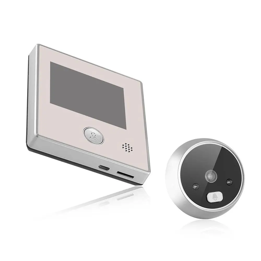 

2.8 Inch Smart Electronic Cat Eye Visual Cat Eye Doorbell Photo Video Night Vision Door Mirror Cat Eye
