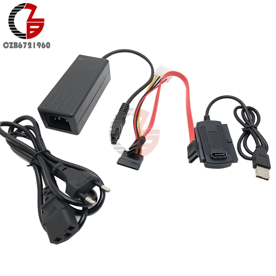 TrAdE Shop Traesio - Cavo Adattatore Ide Sata Usb 2.0 Supporta Hd Hard Dsik 25 35 Alimentatore 54375748 - Foto 6
