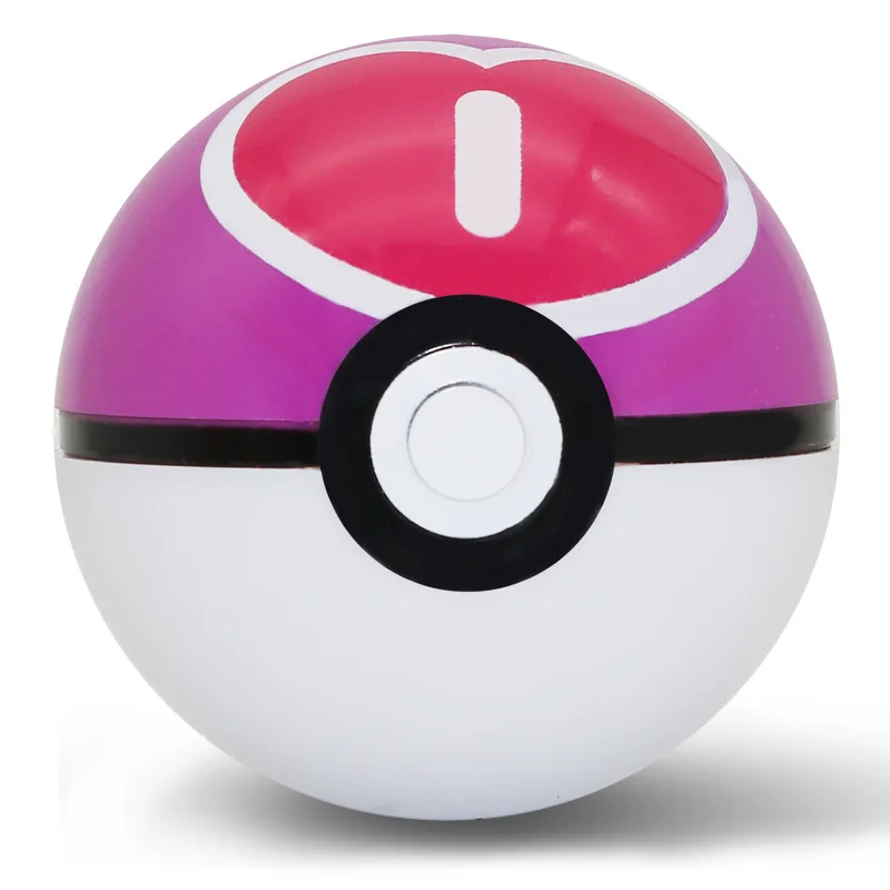 Takara Tomy Pokemon Pet эльф мяч покебол PIKACHU 7 см всплывающие Poke Мячи фигуры для детей игрушки Горячие украшения дома подарок - Цвет: Черный
