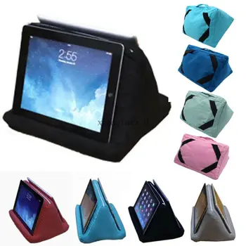 

Multi-Angle Pillow Tablet Read Holder Stand Foam Lap Rest Cushion for iPad Phone