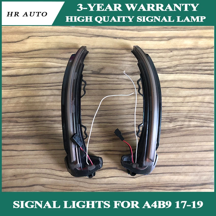 

for Audi A4 A5 B9 S4 S5 RS5 2017 2018 2019 Dynamic Blinker LED Turn Signal blink Side Mirror Lights indicator flasher