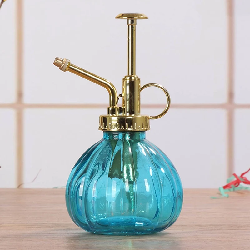 Watering Pot Plant Flower Spray Bottle Garden Sprayer Cute Pumpkin Shape Press Water Spray