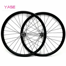 YASE 27,5 er диски для горных велосипедов Углеродные колеса XC am, DH 35x25 мм симметричная бескамерная велосипедная колесо для горного велосипеда FASTace DA206 100x15 142x12 углеродная колесная установка
