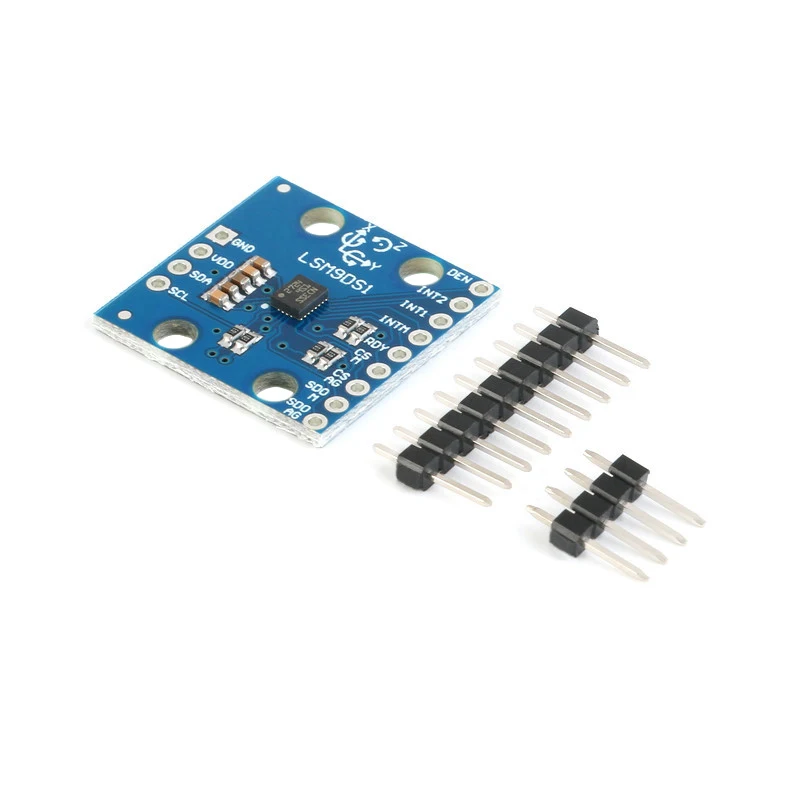 LSM9DS1 9DoF IMU Precision Accel Mag Gyro Attitude Sensor SPI I2C для Arduino|Адаптеры AC/DC| |