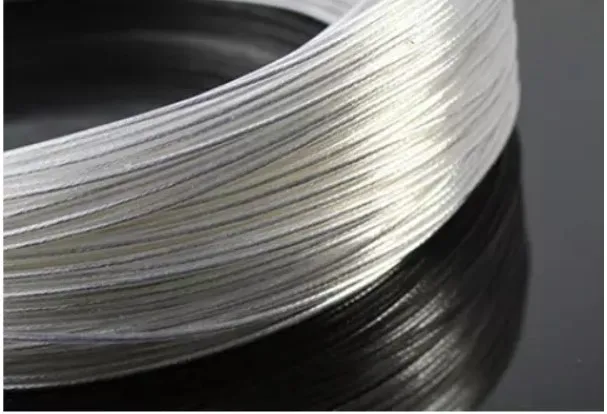 5 м 0,5 квадратный посеребренный провод DIY Аудио кабель PTFE высокотемпературный провод компьютерная реконструкция линия DIY Акустический кабель