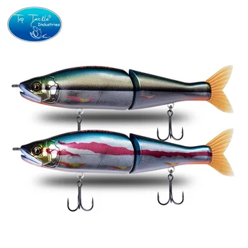 SUPER PROMO ❤️ swimbait fishing lure floating slow sinking 178mm artificial Saltwater Or Floating Freshwater Big Bass Jointed Baits CF LURE - discount item 55% OFF Sports & Entertainment
