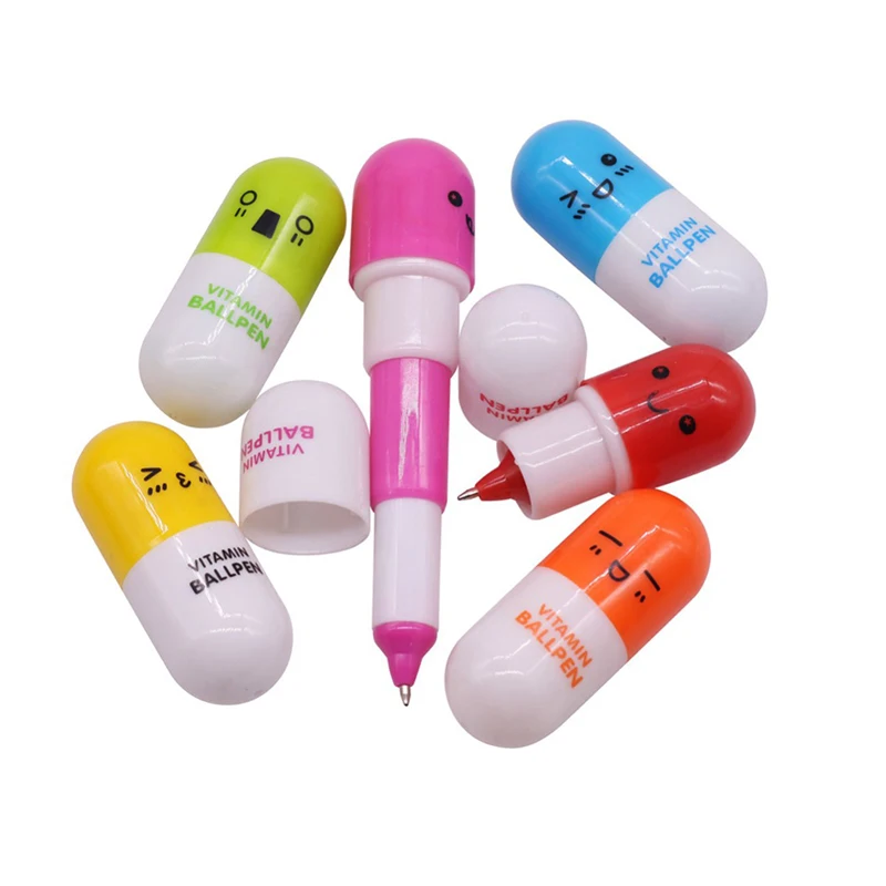 60 шт. 6 цветов мультяшная цветная шариковая ручка креативный подарок школьные