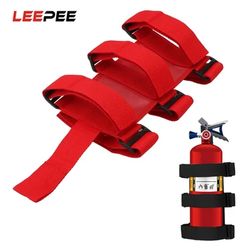 

Adjustable Car Fire Extinguisher Mount Strap Car Roll Bar Fire Extinguisher Holder Fixed Sundry for Jeep Wrangler TJ JK JL 97-18
