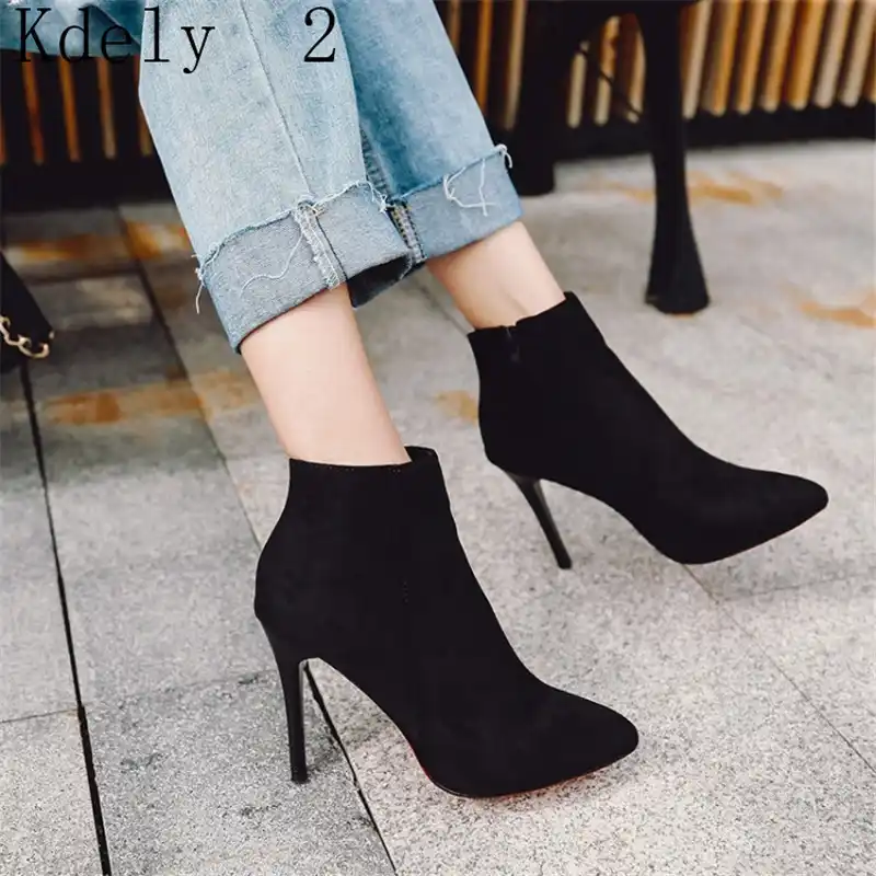 Botines De Tacon Para Dama Online Hotsell, UP TO 68% OFF | agrichembio.com