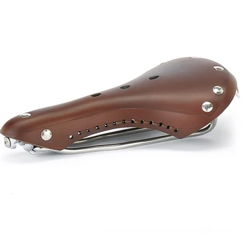 

2020 Gyes leathe saddle / retro leather saddle/Gyes Genuine Cow leather saddle GS17A City Bike MTB saddle