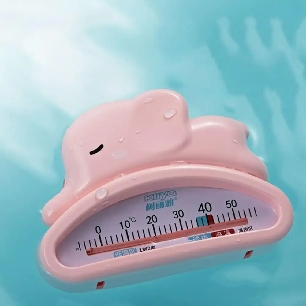 Милый мультяшный термометр в форме слона, термометр для ванны и душа, детский безопасный тестер воды, Ванна