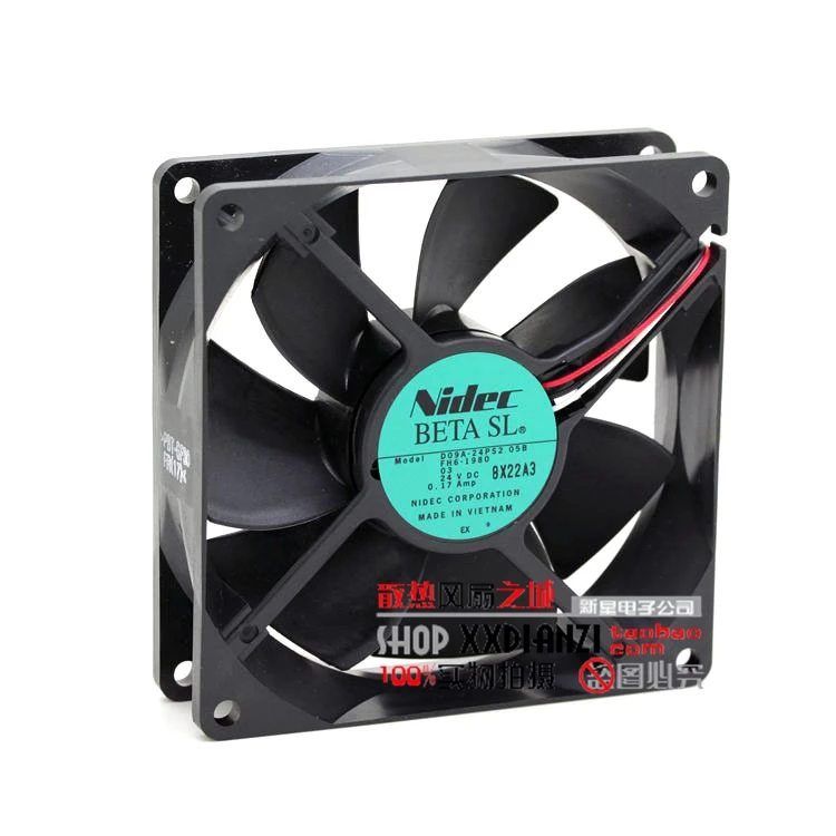 

05B 24V 0.17A D09A-24PS2 9225 Elevator Inverter cooling fan